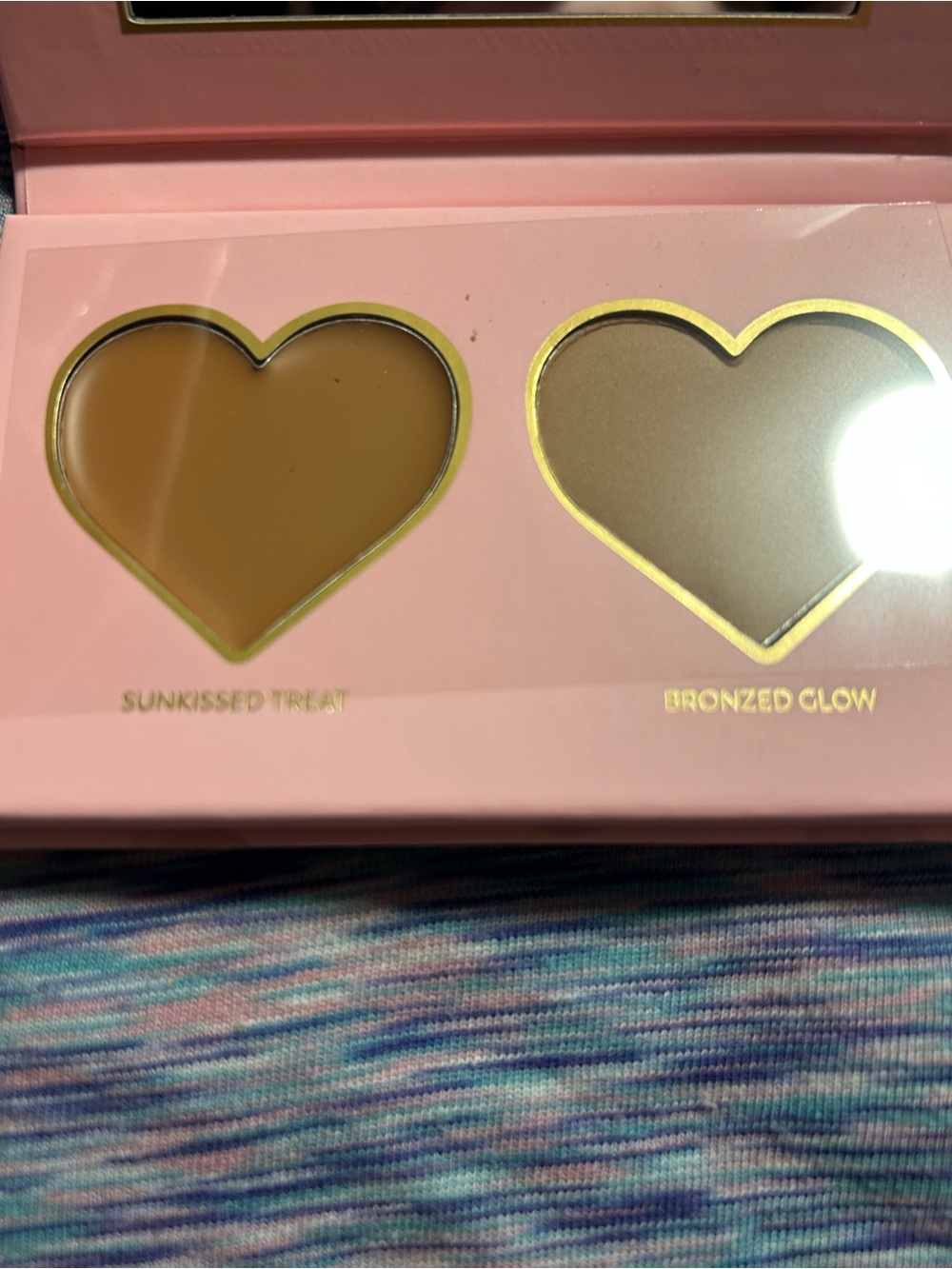 Cream Bronzer & Highlight Duo - Sunkissed Treat (Brown)